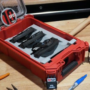 Inserto organizador Packout para mandíbulas IPS da prensa M12 Pro (IPS)
