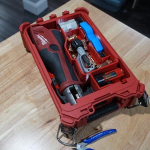 Packout Organizer Insert for M12 Pro Press Kit w/ 3 Jaws (MPP Lite)