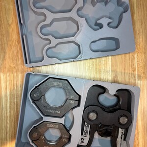 Packout Insert for Ridgid V2 Jaws (RPV)