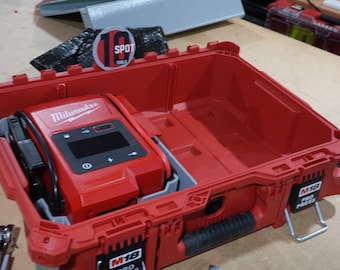 Packout Small Tool Box Half Insert For Milwaukee M18 Hotshot Jump Starter (HJS TB)