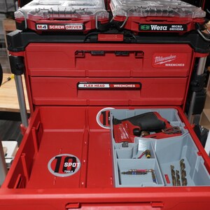 Packout Drawer Insert for M12 Installation Driver (JPD-ID) - Jonah Pope Design