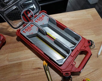 Packout Low Profile Organizer 15ga. DA Long Stick Nail Caddies (LPNC15L)