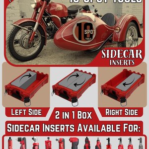 SideCar Inserts for Packout Organizer Boxes