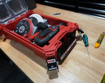 Packout Organizer Insert for M12 6" Sanders (M6S)