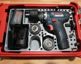 Packout Organizer Insert for Bosch Chameleon Driver