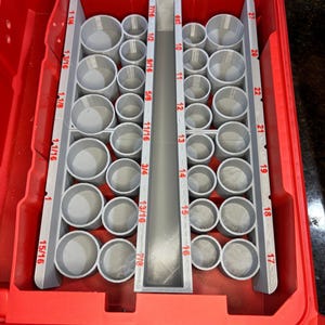 Inserto Packout para Jogo de Soquetes de Impacto de 1/2" com 29 Peças (IST-HX)