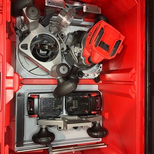 Packout grote gereedschapskist inzetstuk voor M18 1/2" bovenfrees (MHR)