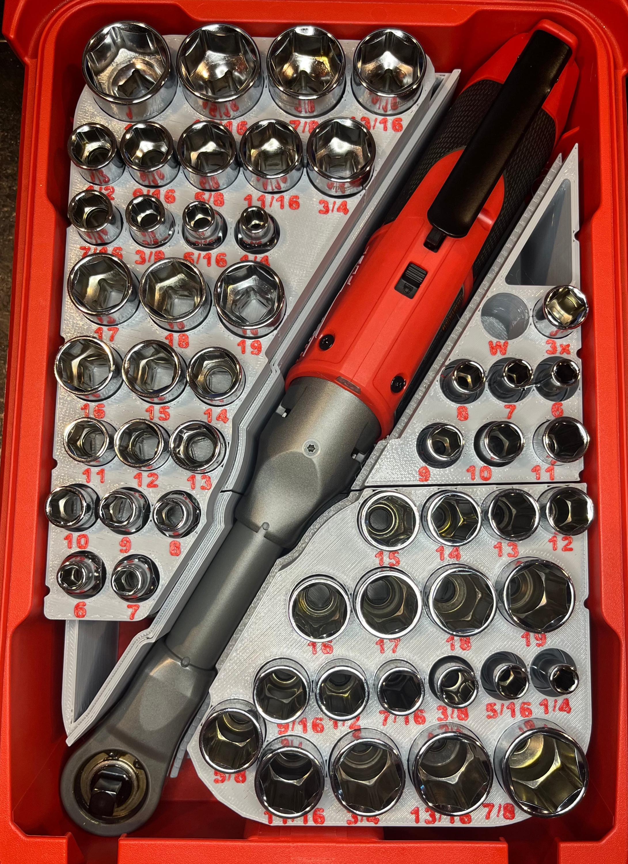 Milwaukee 3/8 socket holder - Etsy 日本