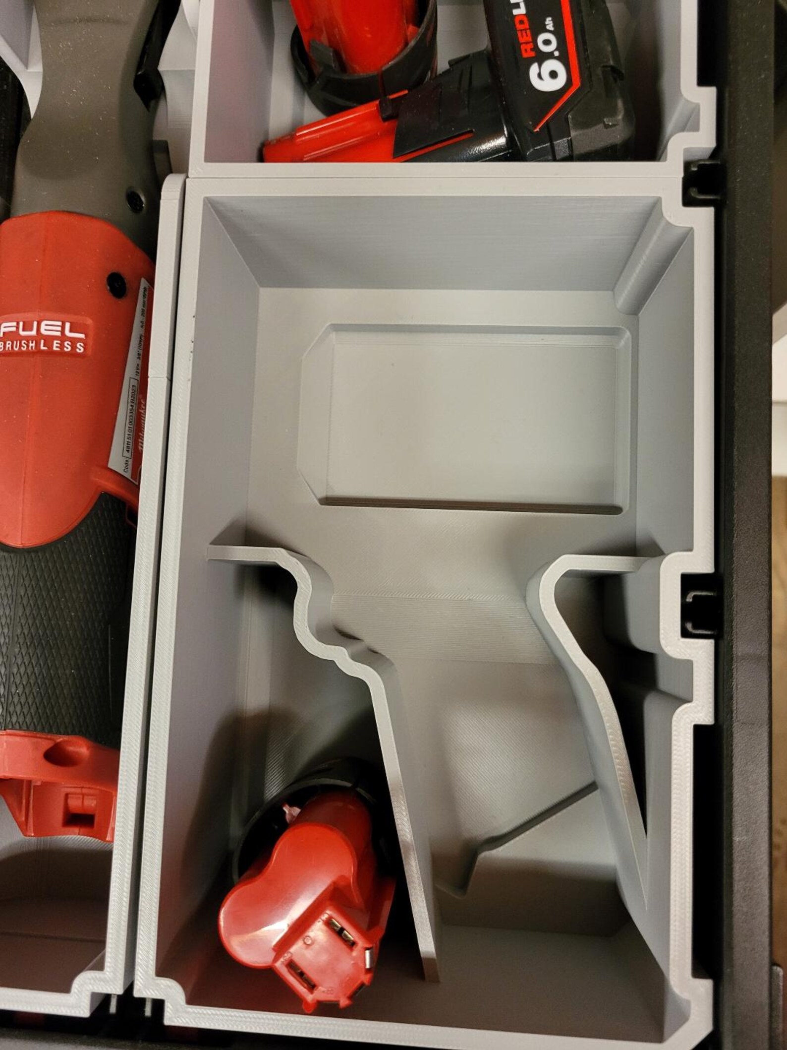 Slimline Packout Drawer Insert for M12 3/8" Impact Wrench (MDD-MIW ...