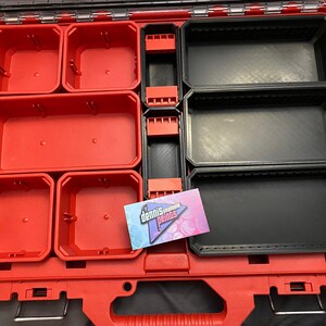 Low Profile Packout Bin Set (Option 8)