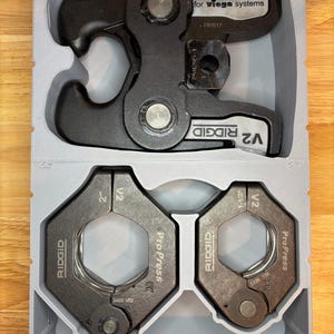 Packout Insert for Ridgid V2 Jaws (RPV)