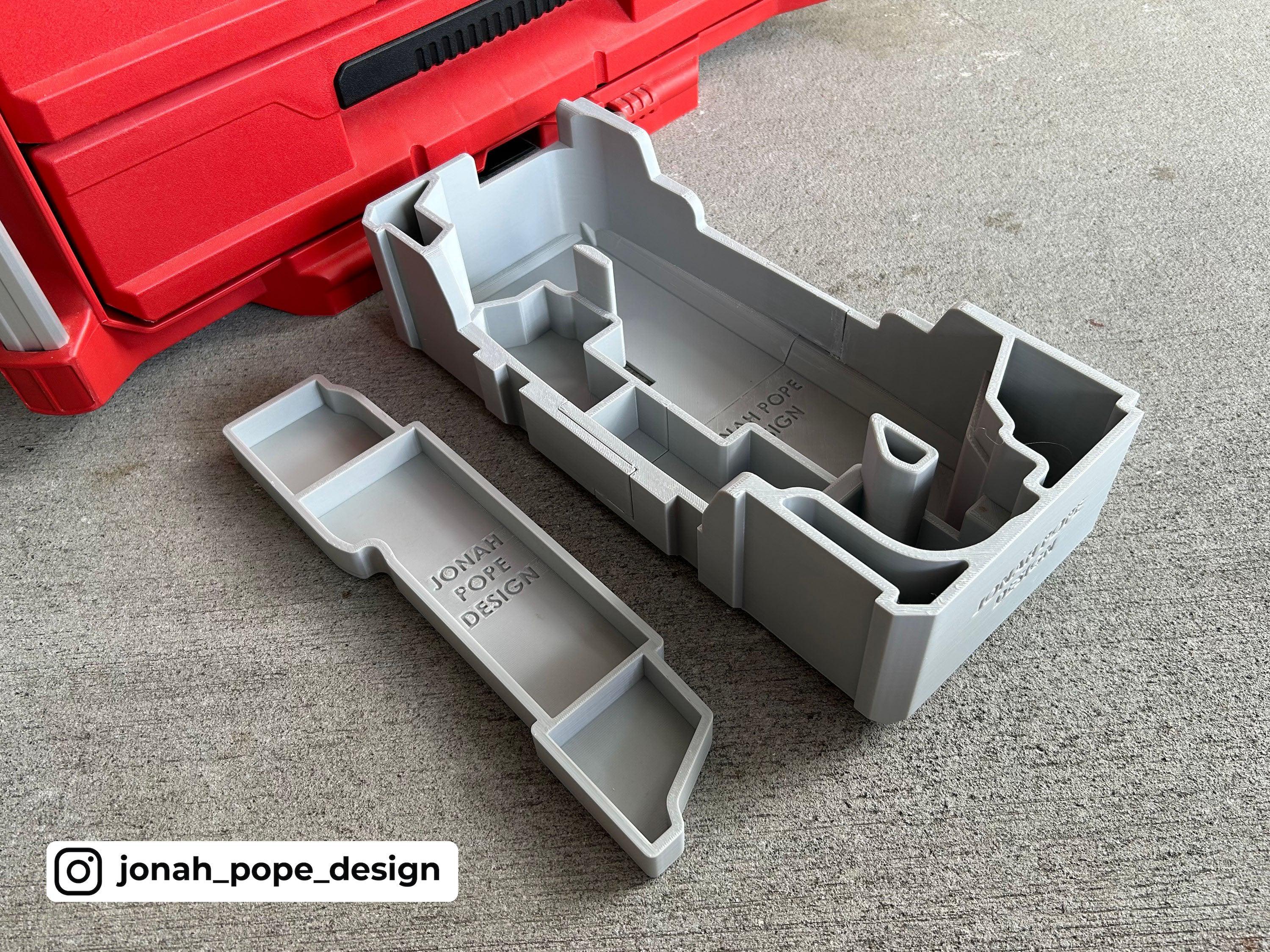 Slimline Packout Drawer Insert for M12 Right Angle Drill and Impact ...