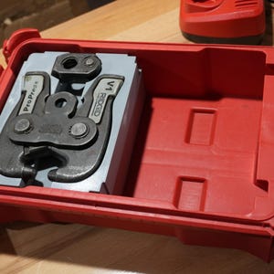 Packout Organizer Insert for Ridgid V1 Pivoting Press Ring Kit (RV1 DT)