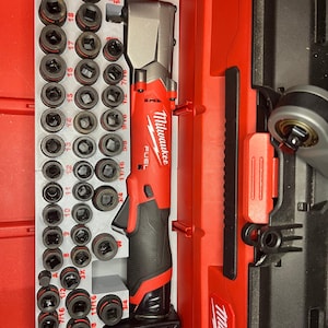 Packout Drawer Insert for M12 FUEL Right Angle Impact Wrench and 43-Piece Impact Socket Set (RAWD) - Sidewinder Style