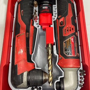 Packout Insert for M12 Right Angle Drill and Impact Driver (RADI)