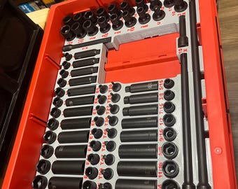 Packout Drawer Insert for Sunex 80 pc. 3/8" Master Impact Socket Set (SMS)