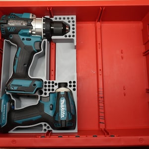 Packout-lådainsats för Makita 18v borr- och slagskruvdragare (Mk18DID D)