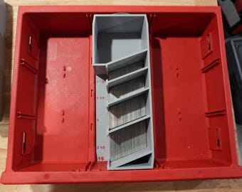 Packout Medium Drawer 16ga. Angle Finish Nail Caddies (PD3NC16a)
