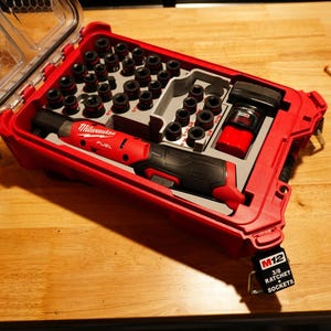 Packout Organizer-inzetstuk voor NIEUWE M12-ratelset en slagdopsleutelset (MRg2SH)