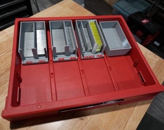 Packout Shallow Drawer 18ga. Brad Nail Caddies (PD4NC18)