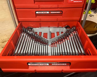 "Packout Schubladeneinsätze für Milwaukee ""Rcw-S D"" und ""Recw-M D""