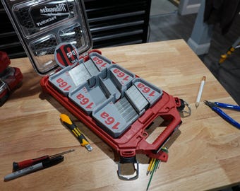 Packout Low Profile 16ga. Angled Finish Nail Caddies (LPNC16a)