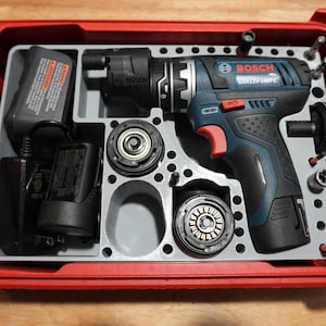 Packout Organizer Insert for Bosch Chameleon Driver
