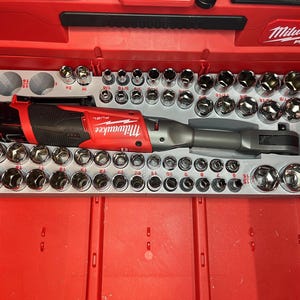Packout Drawer Insert for M12 FUEL Extended Reach 3/8" Ratchet and 56-Piece Socket Set (ERASH) - Sidewinder Style