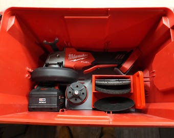Wkład do pojemnika na amunicję Packout do Milwaukee M18 FUEL 4 1/2" Grinder 2880 (MAG2880 AC)