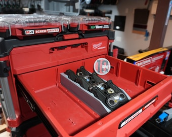Packout 3-Drawer Insert for M12 PEX Jaws (MPxJ D)