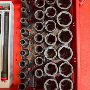 Packout Drawer Insert For 1/2" Metric Socket Set (IST-H29M D)