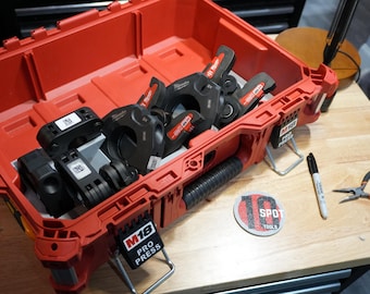 Packout Small Tool Box Sidewinder Insert For Ips-P Pivoting Press Ring Kit (Ipsp Tb Sw)