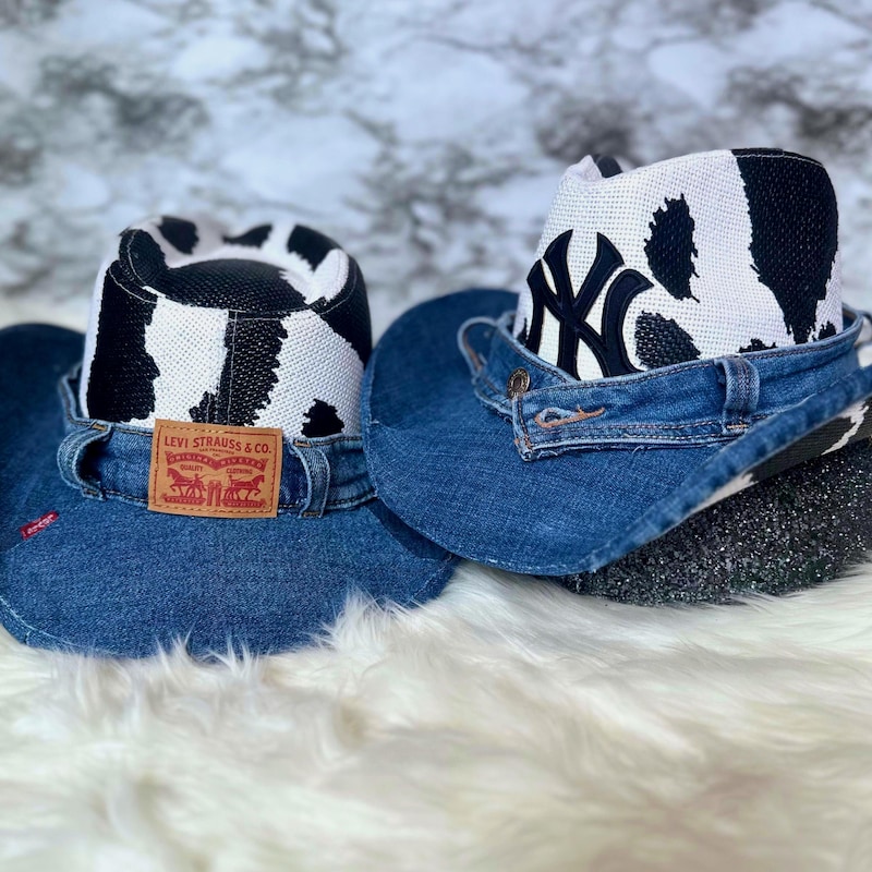 Denim Cowboy Hat main image 1