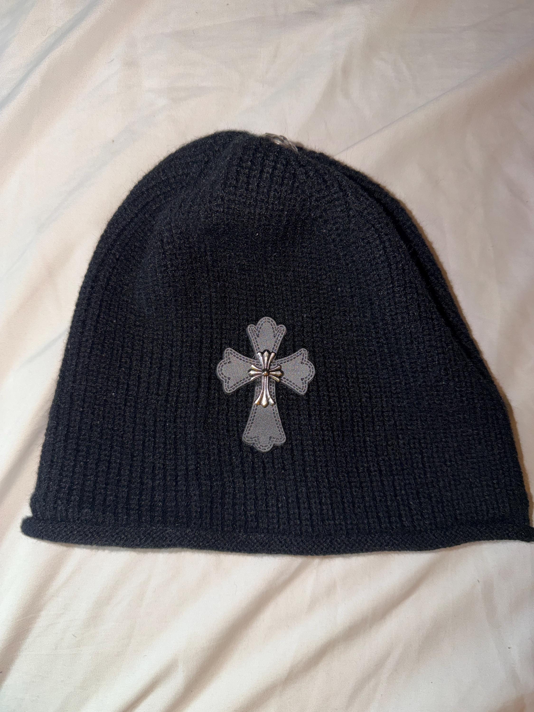 Black Heart Beanie - Etsy
