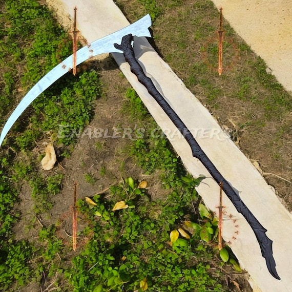 Crossbreed Priscilla Scythe Replica prop "5Feet Long Scythe| Dark soul Cosplay Scythe | Medieval Scythe Replica | Best gamer Gift