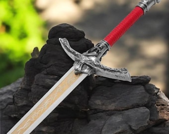Rellana’s Twin Blades Life Size Metal Replica – Elden Ring Sword Prop – Handmade Fantasy sword
