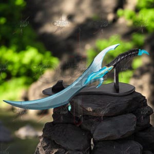 Réplica de la daga de Baruka para subir de nivel en solitario / Réplica de la daga de anime para subir de nivel en solitario / Regalo de jugador para él / Regalo de anime
