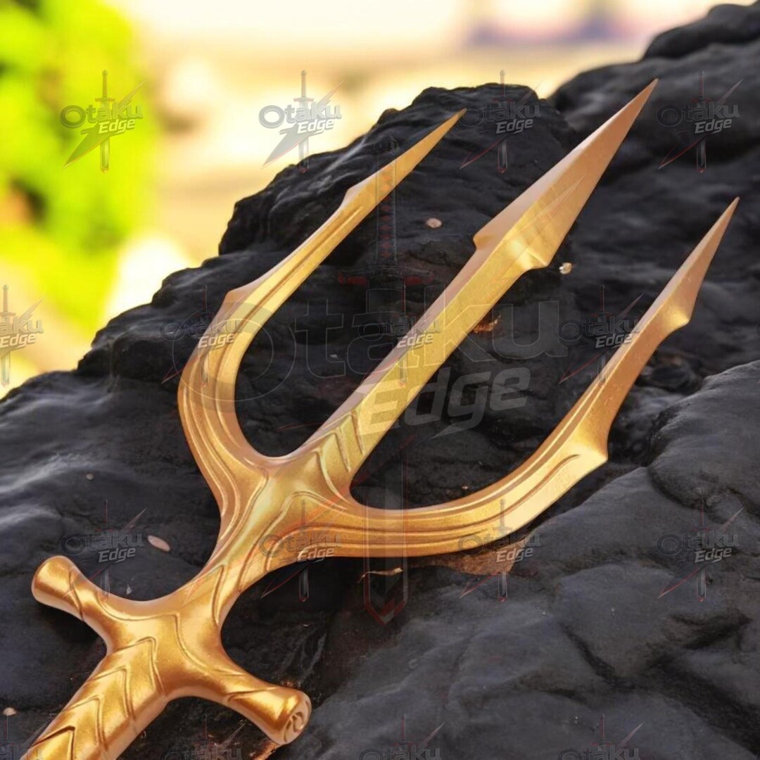 Aquaman Trident of Atlan Prop – Aquaman and the Lost Kingdom Cosplay ...
