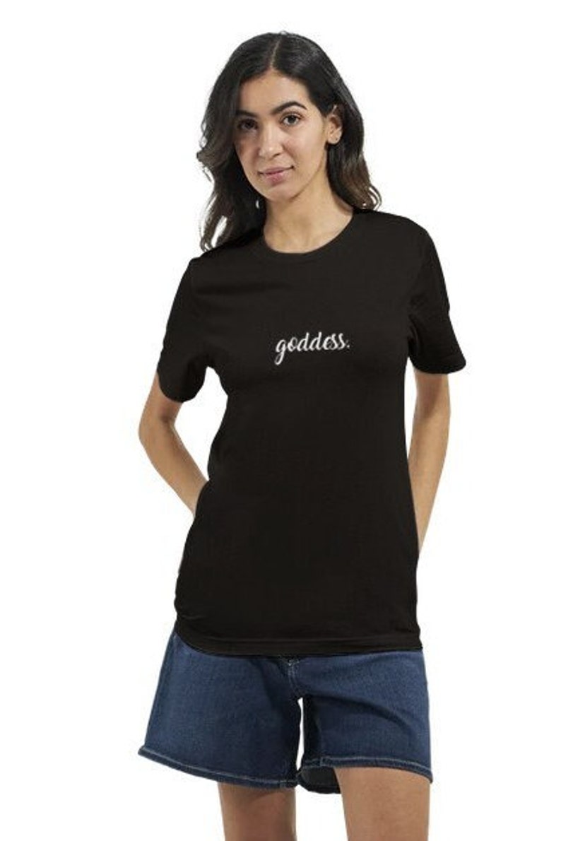 Goddess Tee, Motivational Tee, Self Love, Self Care, Mental Health, Inspirational Tee, Positive Thinking, Inner Peace, Female Power image 9