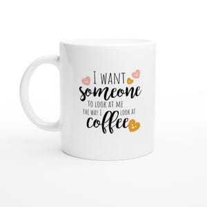 Coffee Lover Ceramic Mug Ceramic White