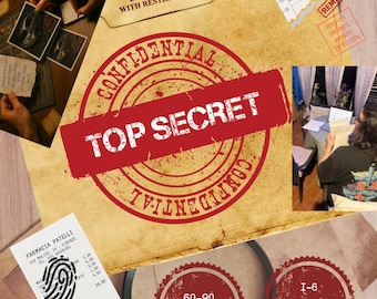 Gioco investigativo - Il caso della Villa Bianca - Escape room a casa