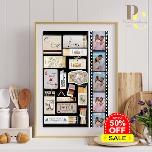 Editable Matchbook Poster Template Blank Matchbook Template Digital Download Neutral Theme Minimalist Printable Decor Retro Aesthetic