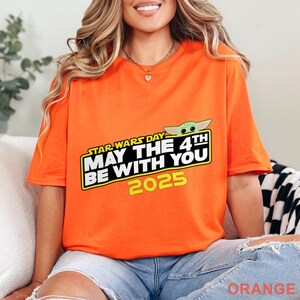 Transferencias DTF de Star Wars: Que el cuatro de mayo te acompañe, transferencias de calor para camisetas de Disney Star Wars, Día de Star Wars, Grogu de Star Wars, Mandaloriano imagen 15