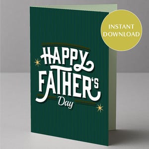 Karte zum Vatertag | Karte für Papa | Arbeitskarte | Retro | Papa | Vatertagskarte | Papa Karte | Arbeits Vatertagskarte | Für Papa | A5