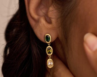 Custom Birthstone Earrings, Dainty Earrings, Mom Gift, Graduation Gift, Birthday Gift, Grandma Gift Mom Earrings, Mothers day Gift for Her