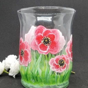 Kera Suchit Hand Painted Glass Vase