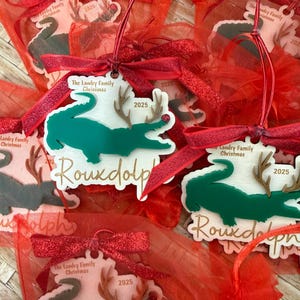 Rouxdolph Christmas Ornament | Cajun Christmas image 4
