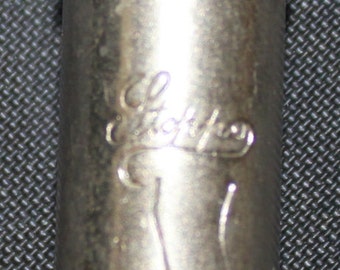 50% -Rare Vintage Stoppo/Stoppo Metal Holder/Stoppo Stops Runs In Hosiery/Pantyhose/Hosiery Repair/Antique hosiery/lingerie