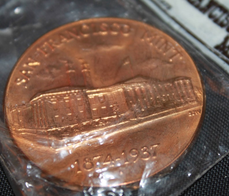 Collectible Souvenir/san Francisco Mint Medallion/mint Condition/token