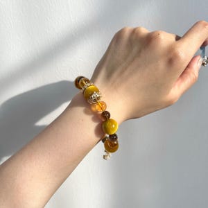 Pulsera de cristal del zodiaco personalizada: joyería hecha a mano con piedras de nacimiento según el signo ascendente. Regalo personalizado con piedras preciosas curativas o carta astral.